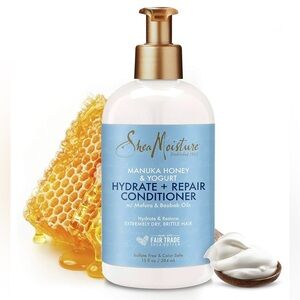SheaMoisture Conditioner for Damaged Hair Manuka Honey Yogurt Shea Butter 13 oz